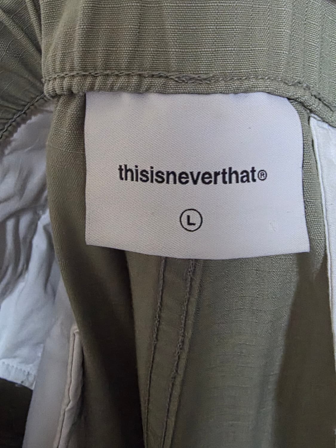 디스이즈네버뎃 카고팬츠 L 상품이미지5