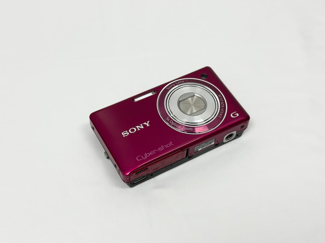 소니 빈티지 디카 사이버샷 DSC-W380 핫핑크 민트급 상품이미지3