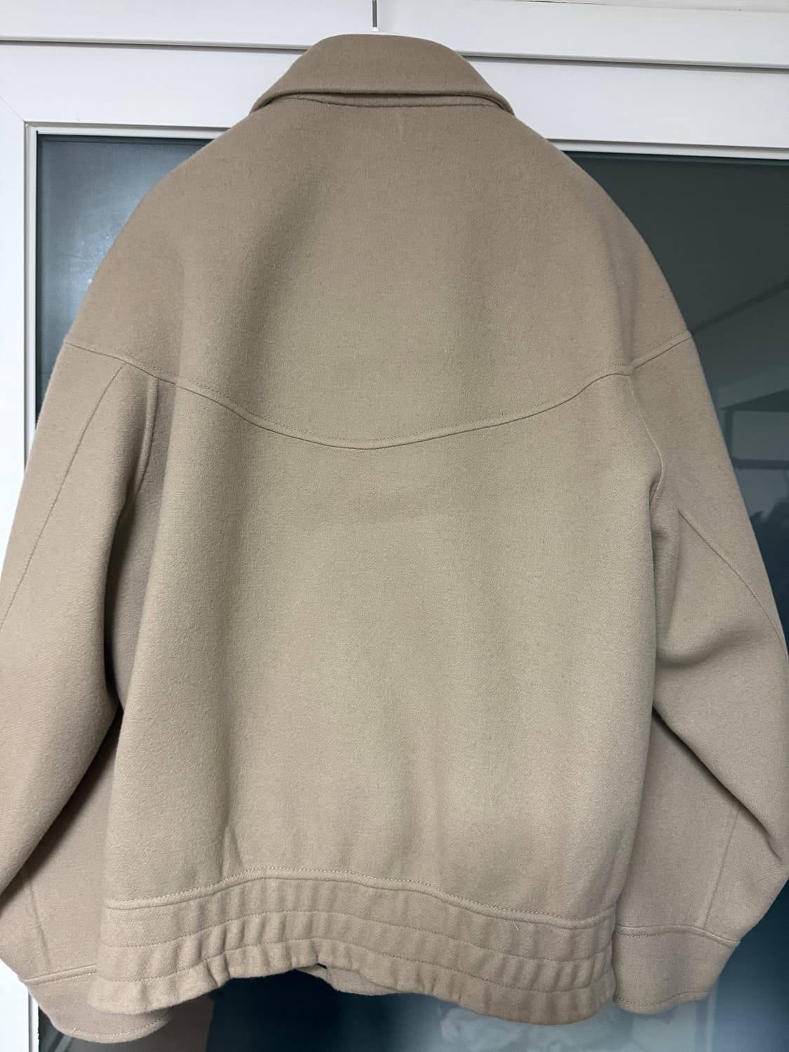 메종마레 핸드메이드 베이지 울 점퍼 (36사이즈) 상품이미지5