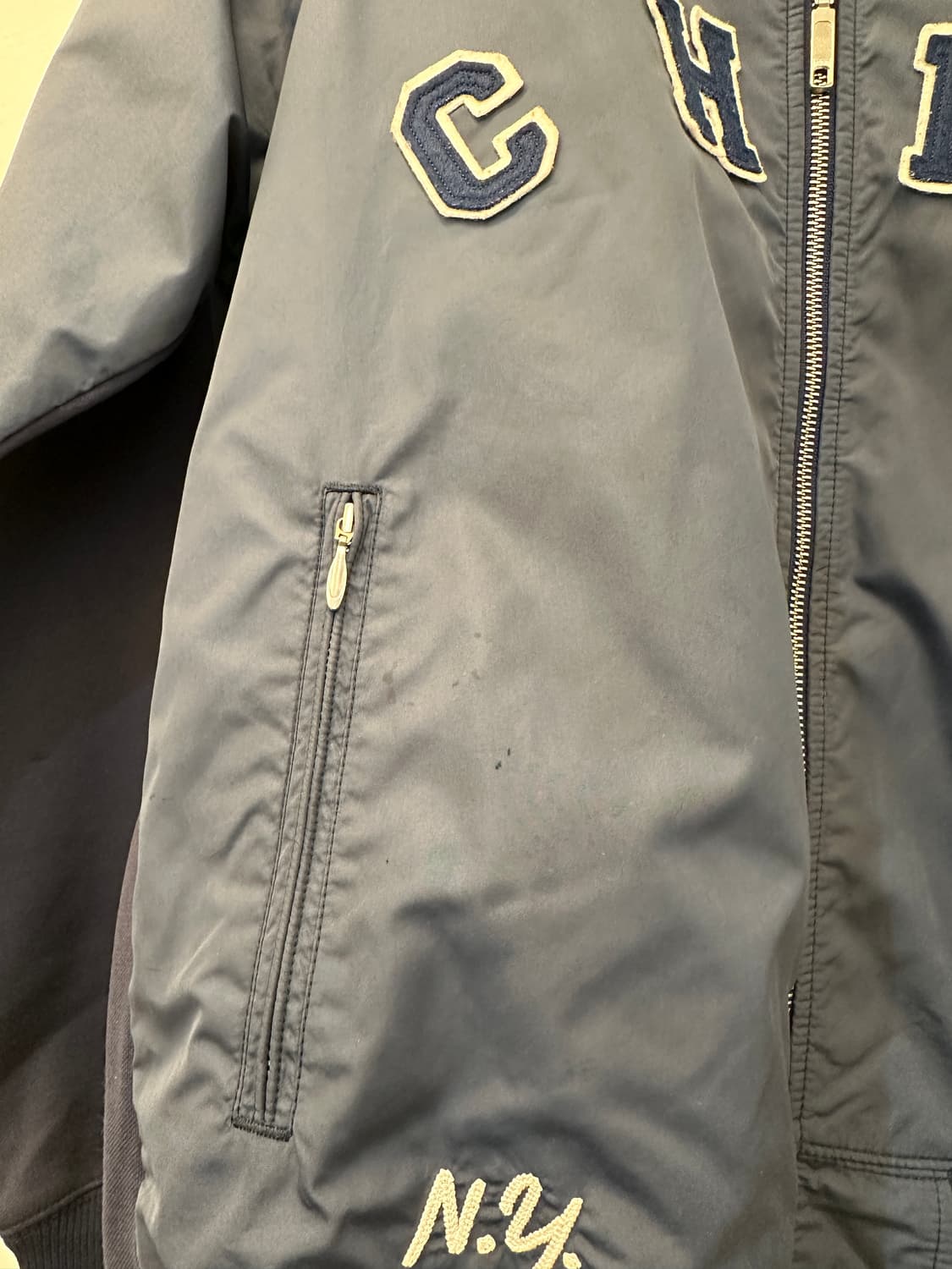 챔피온 프로덕트 재팬 빈티지 복각 네이비 점퍼 상품이미지8