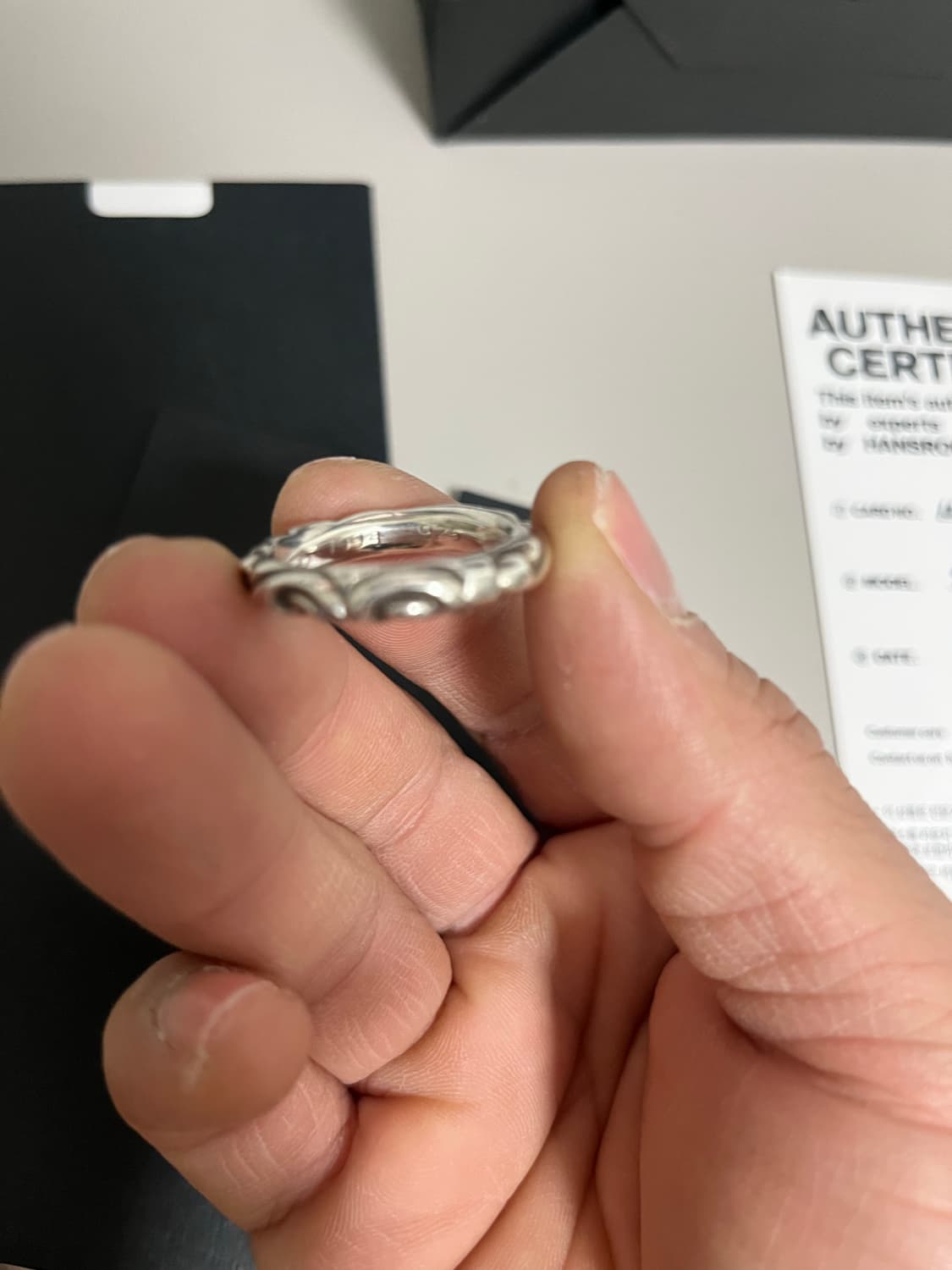 크롬하츠 스크롤밴드링 20호 상품이미지4