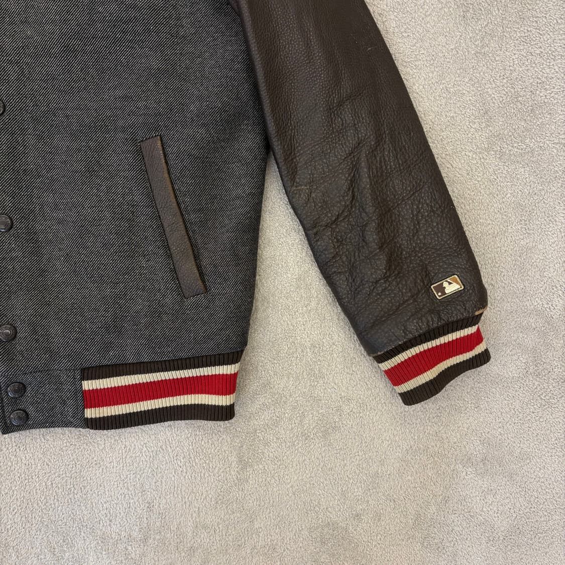 MLB 브레이브스 쿠퍼스타운 바시티 자켓 상품이미지3