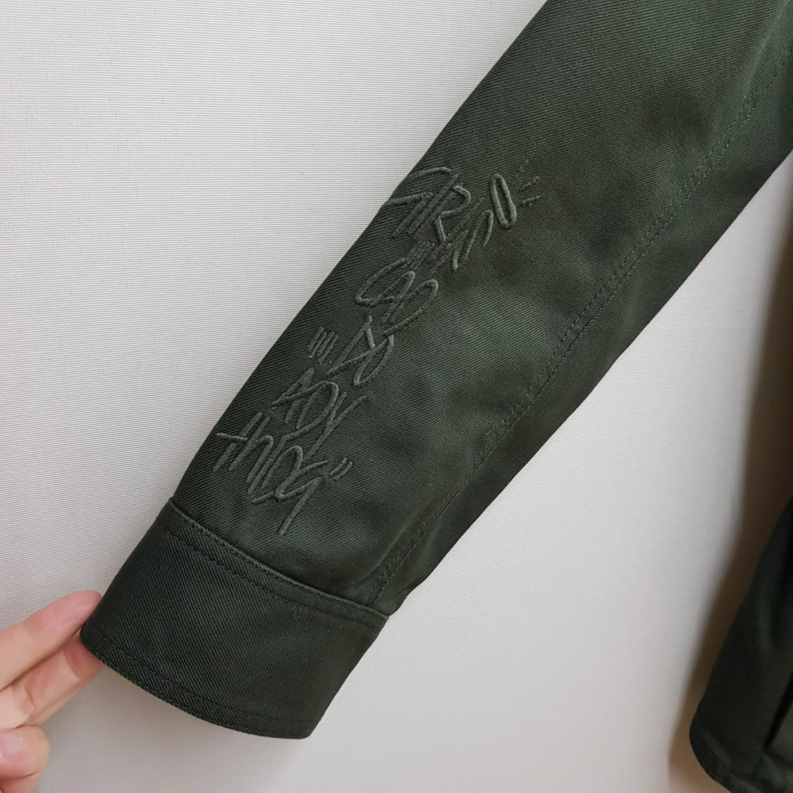 쟈딕앤볼테르 아트 패치 밀리터리 자켓 XS사이즈 상품이미지5