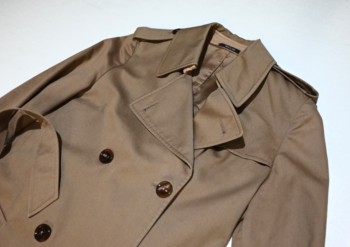 Margiela shipleater undercollar trench c 상품이미지3