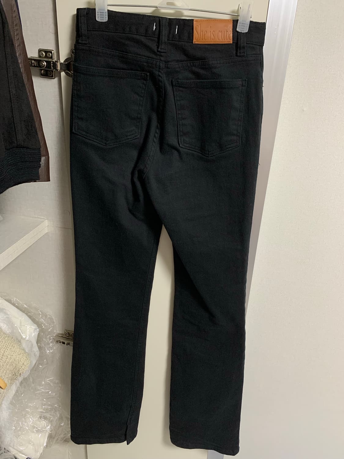 쉬이즈큐트 안나 진 2사이즈 일괄 안나슬릿진(매물템)/안나블랙진(새상품) 상품이미지9