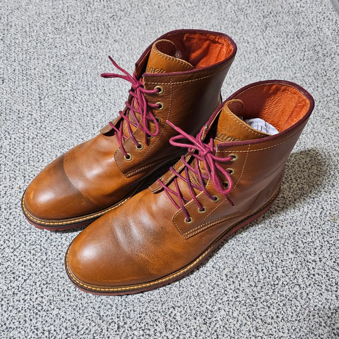 [270] 대너 Danner 6홀 플레인 부츠 D0020 브라운 상품이미지3