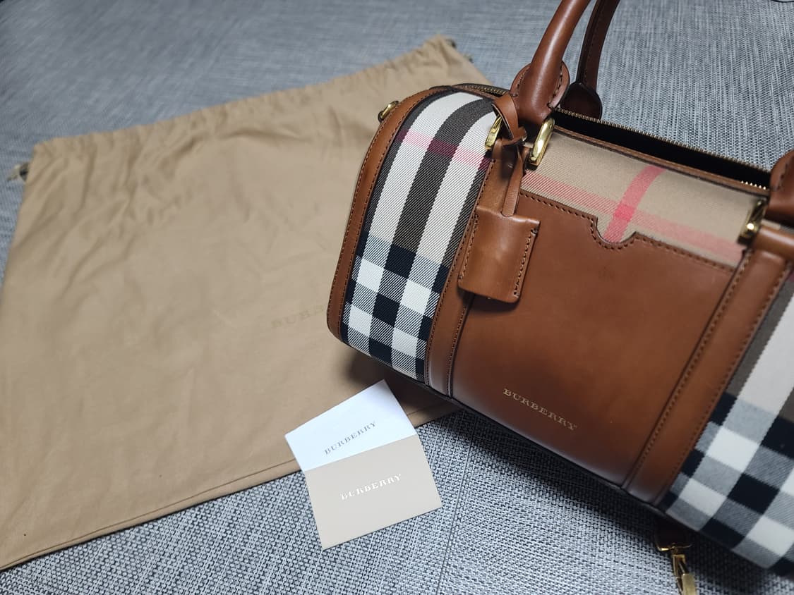 버버리 토트백 볼링백 하우스체크 크로스백 상품이미지6