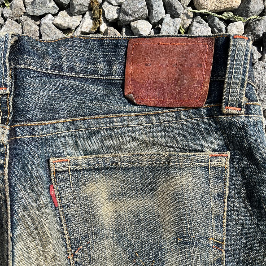 리바이스 505 (일본판) 빈티지 페이즐리 데님(실측확인) 상품이미지7