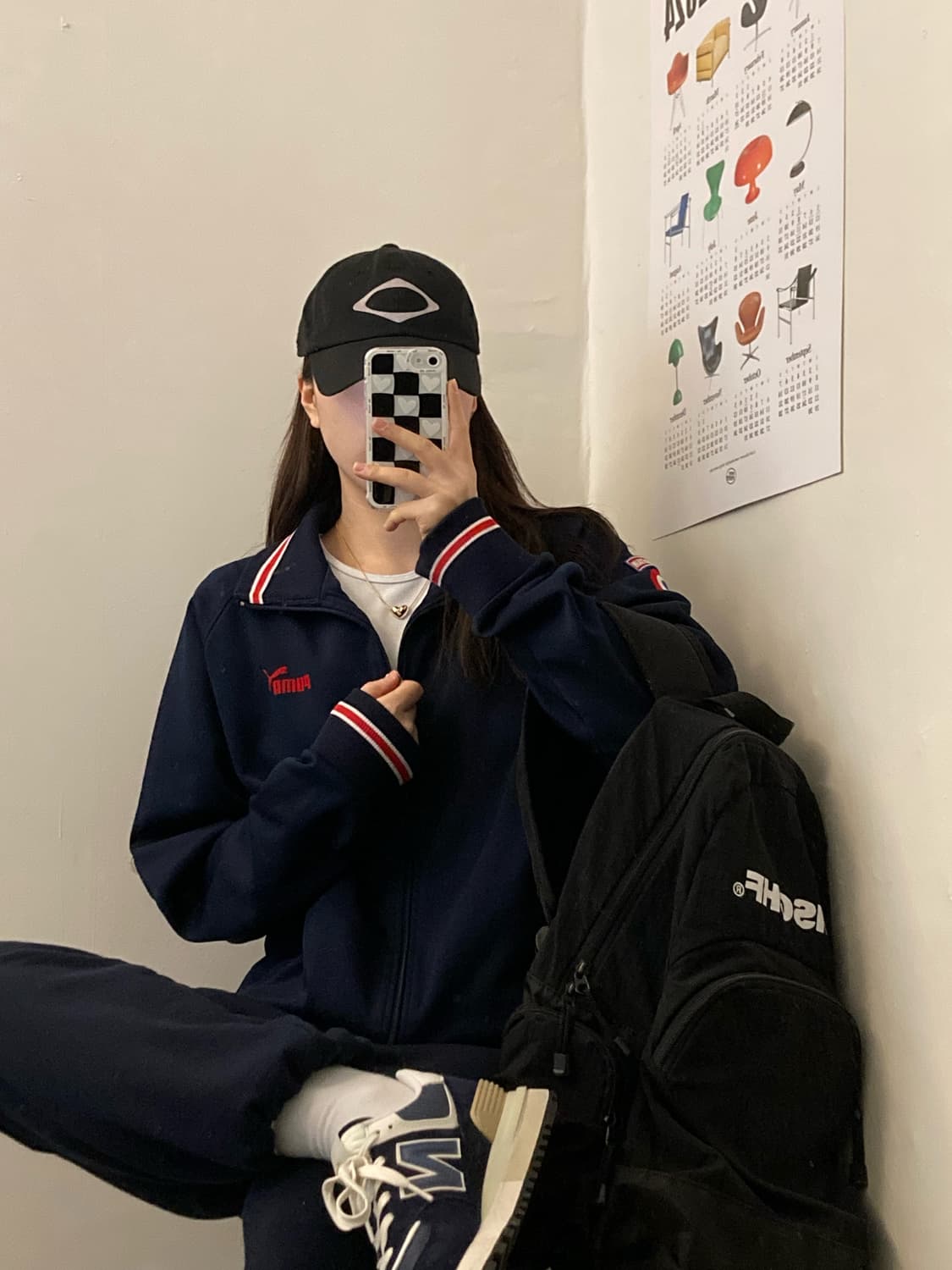 퓨마 져지 (곤색) 상품이미지2