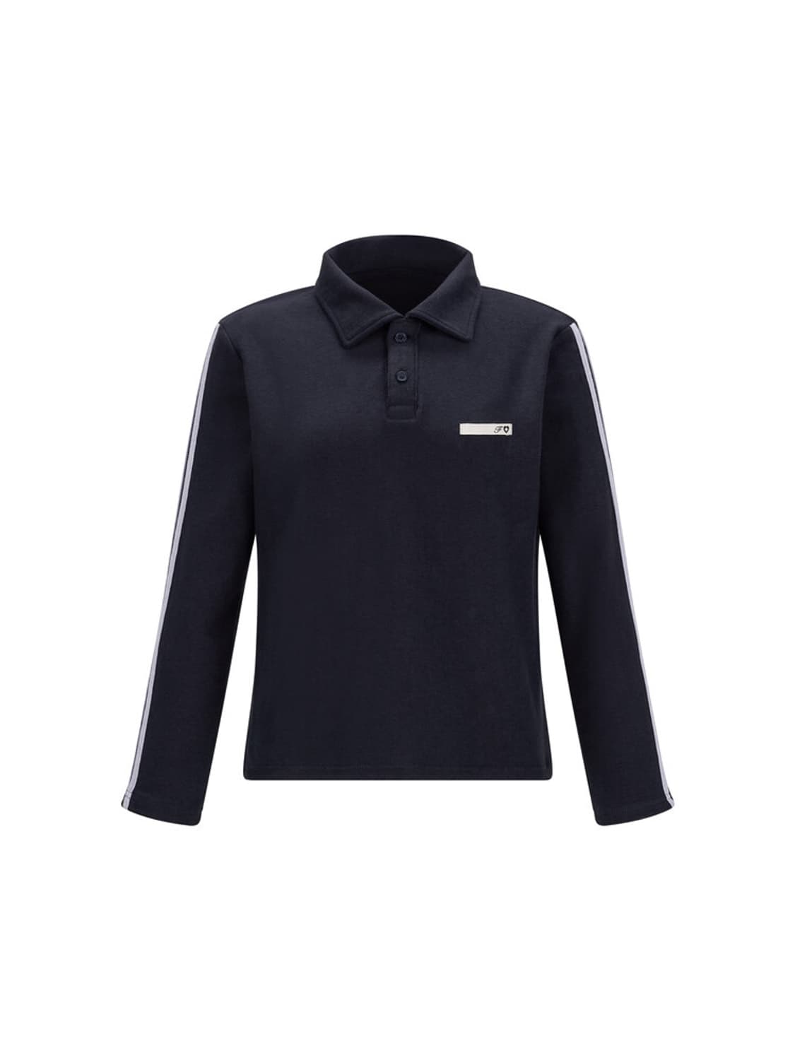 샵페어리 스너그 트랙 폴로 탑 네이비 상품이미지1