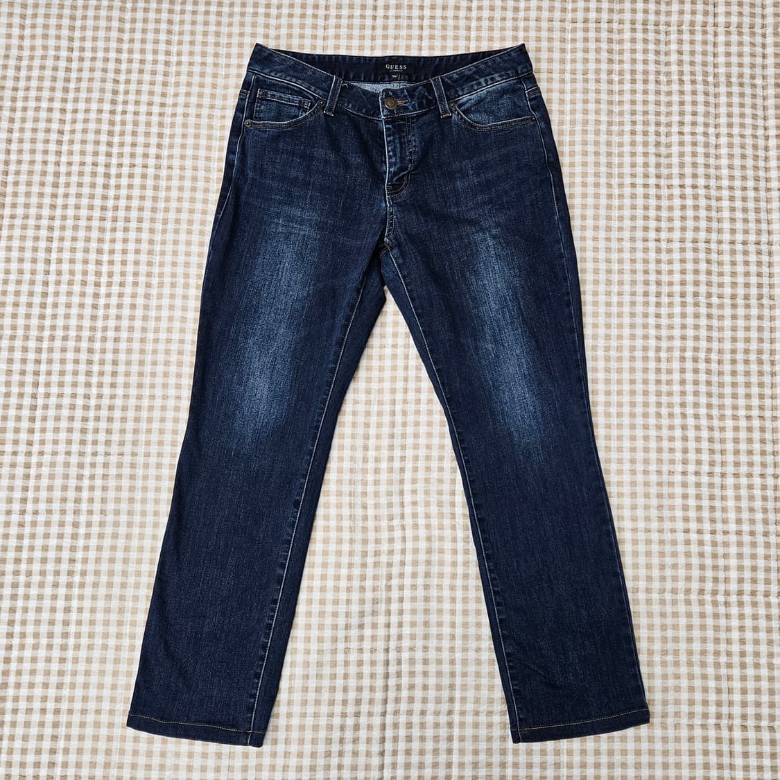 게스 기모 데님 스판 펑바지 남자32 상품이미지1