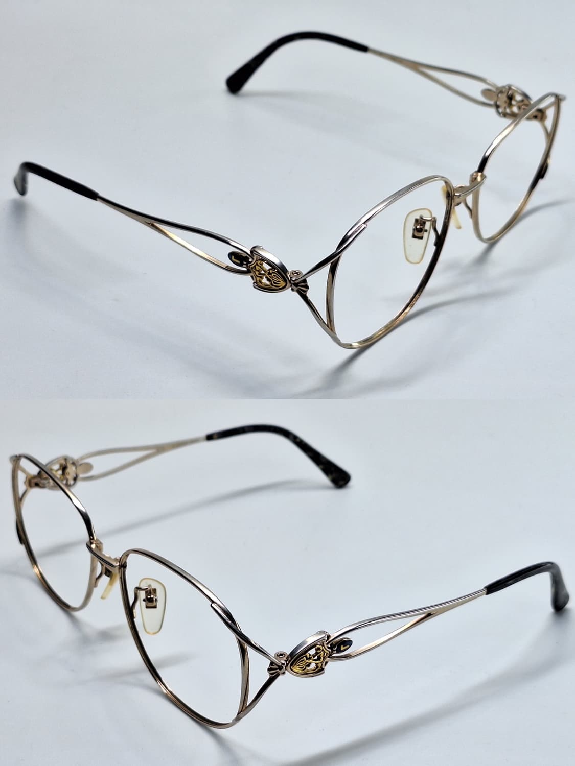 90s 일본 빈티지/란셀 LANCEL L-3225 순수 티타늄 안경테 상품이미지9