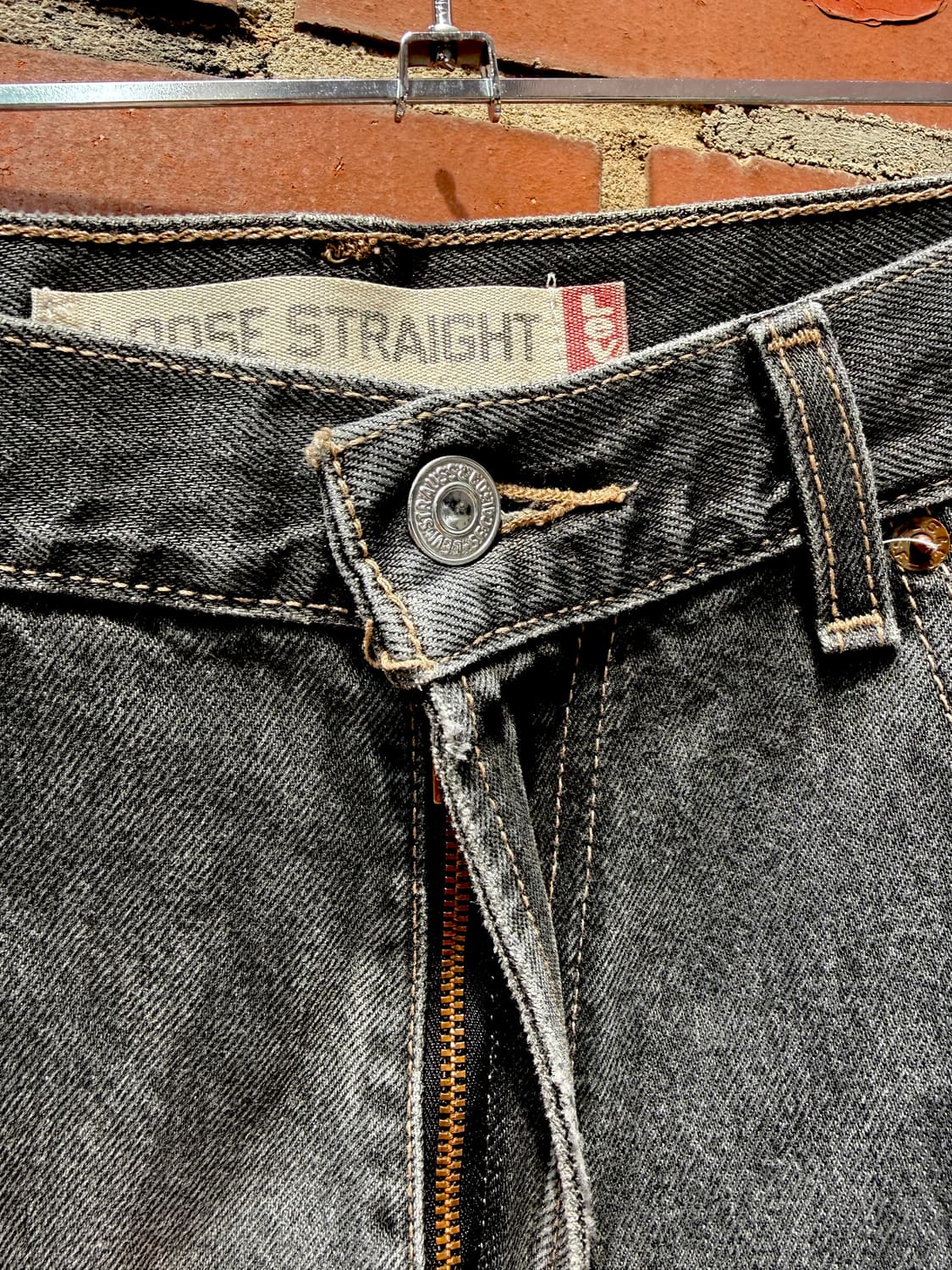 리바이스 569 흑청 33/30 멕시코 상품이미지3