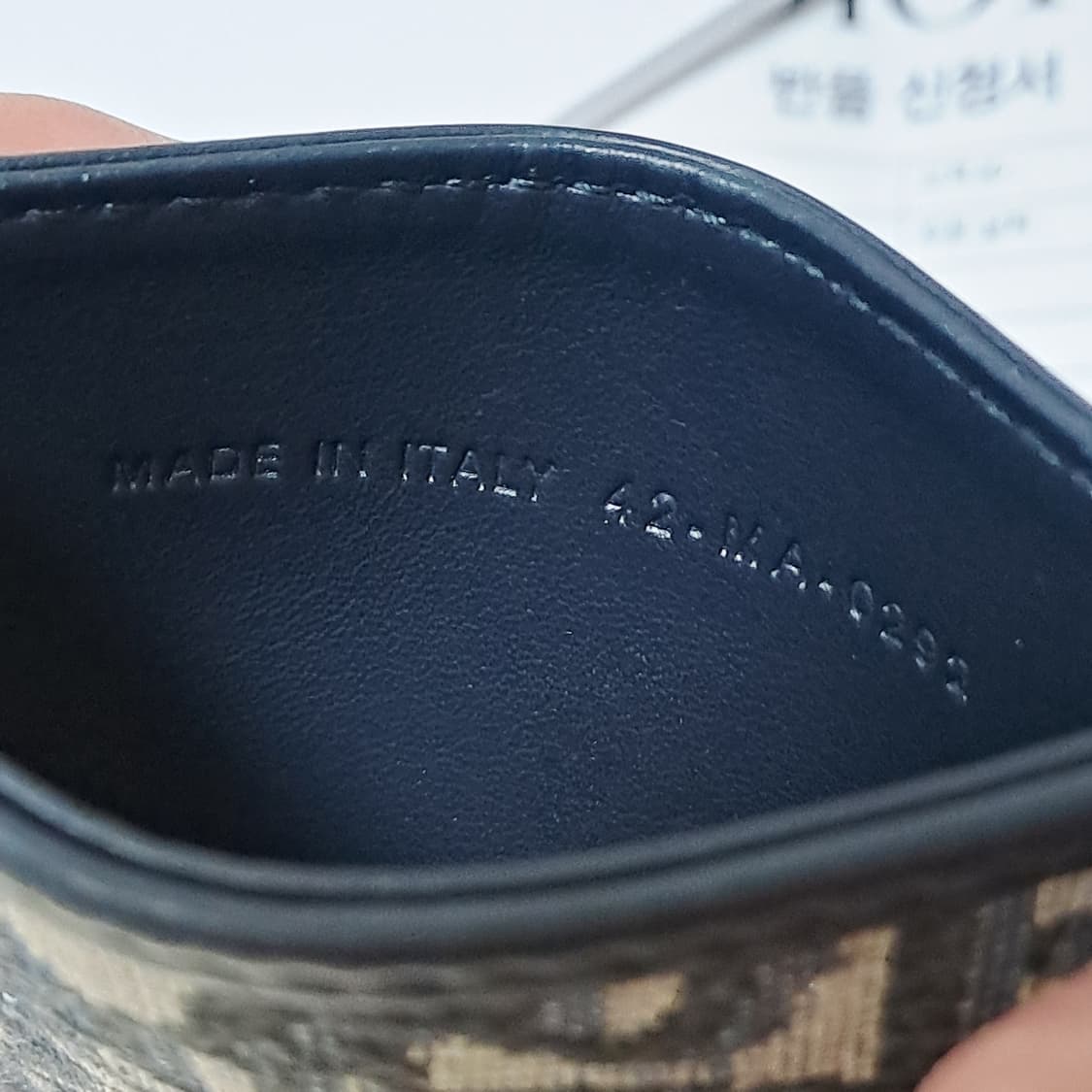 [100%/정품] 디올 몽테인 30 오블리크 자카드 카드지갑, 디올지갑 상품이미지10