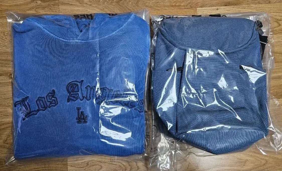 [MLB] LA 다저스 빈티지 워싱 후드티 상품이미지1