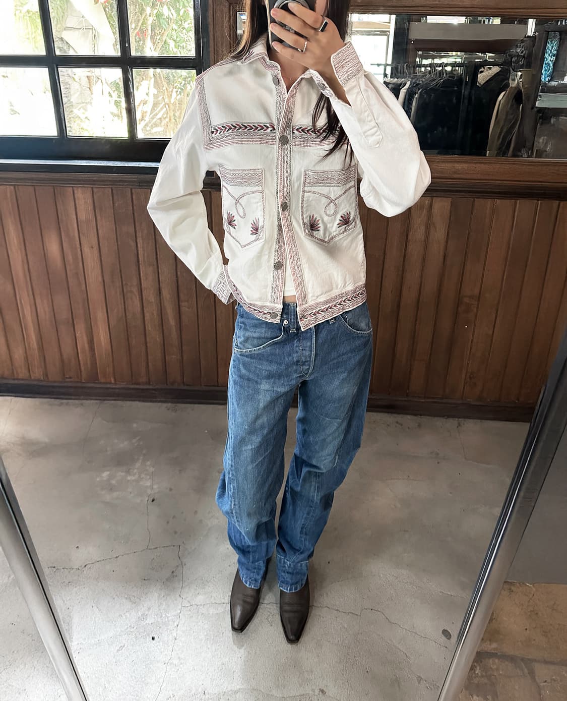 ISABEL MARANT ETOILE embroidered jacket 상품이미지1