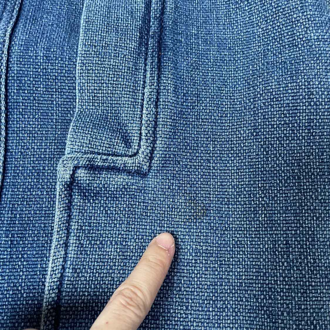 MIH 노카라 7부 투포켓 청자켓 XS 상품이미지7