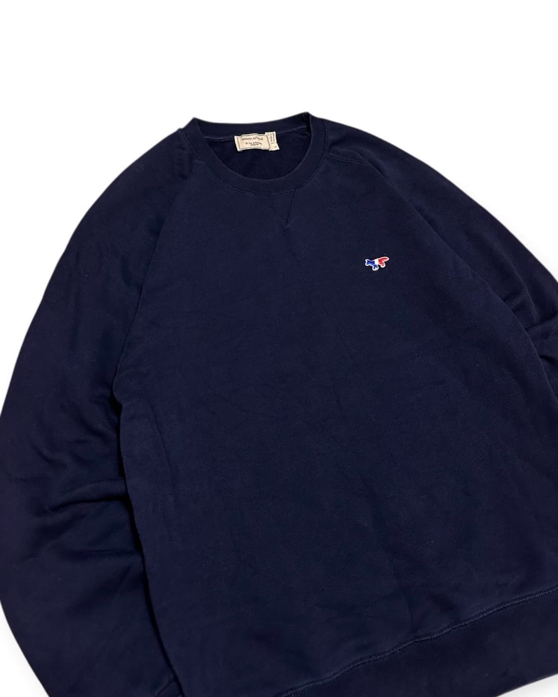 메종키츠네 네이비 폭스 맨투맨 상품이미지2