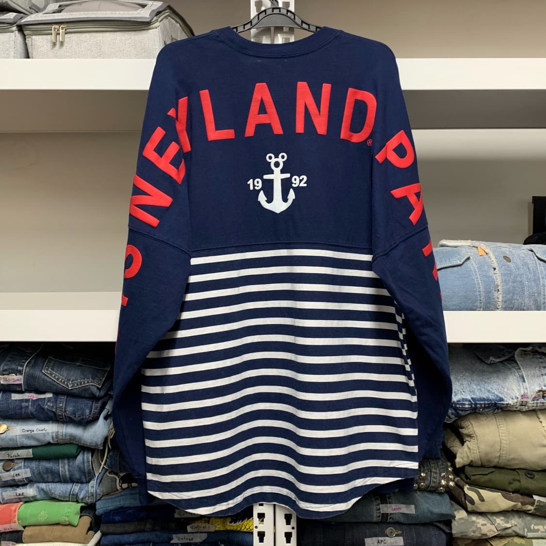 [M] 파리 디즈니랜드 오피셜 루즈핏 롱슬리브 티셔츠 상품이미지3