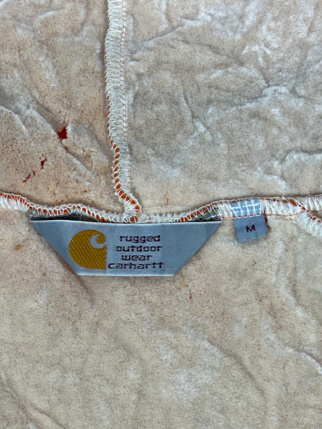 칼하트 오렌지 오버핏 후드집업 M 상품이미지6