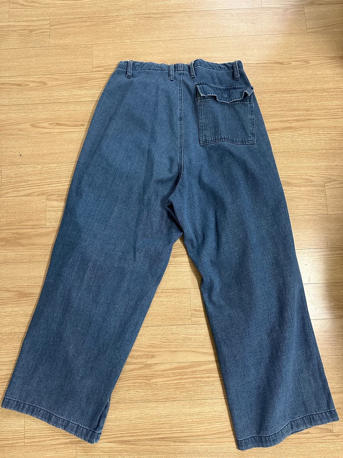 해칭룸 스노우진 워시드블루 3 snow jeans washed blue 상품이미지2