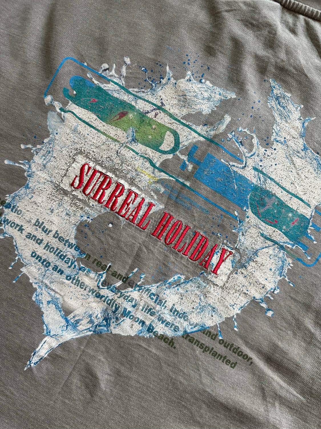 22SS 솔리드옴므 백로고 삼다수 반팔 티셔츠 48 상품이미지4