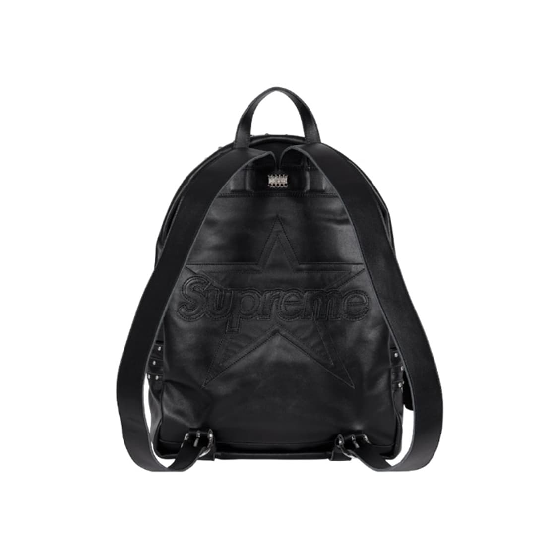 슈프림 x 밴슨 레더스 x B.B. 사이먼 백팩 블랙 Supreme 상품이미지5