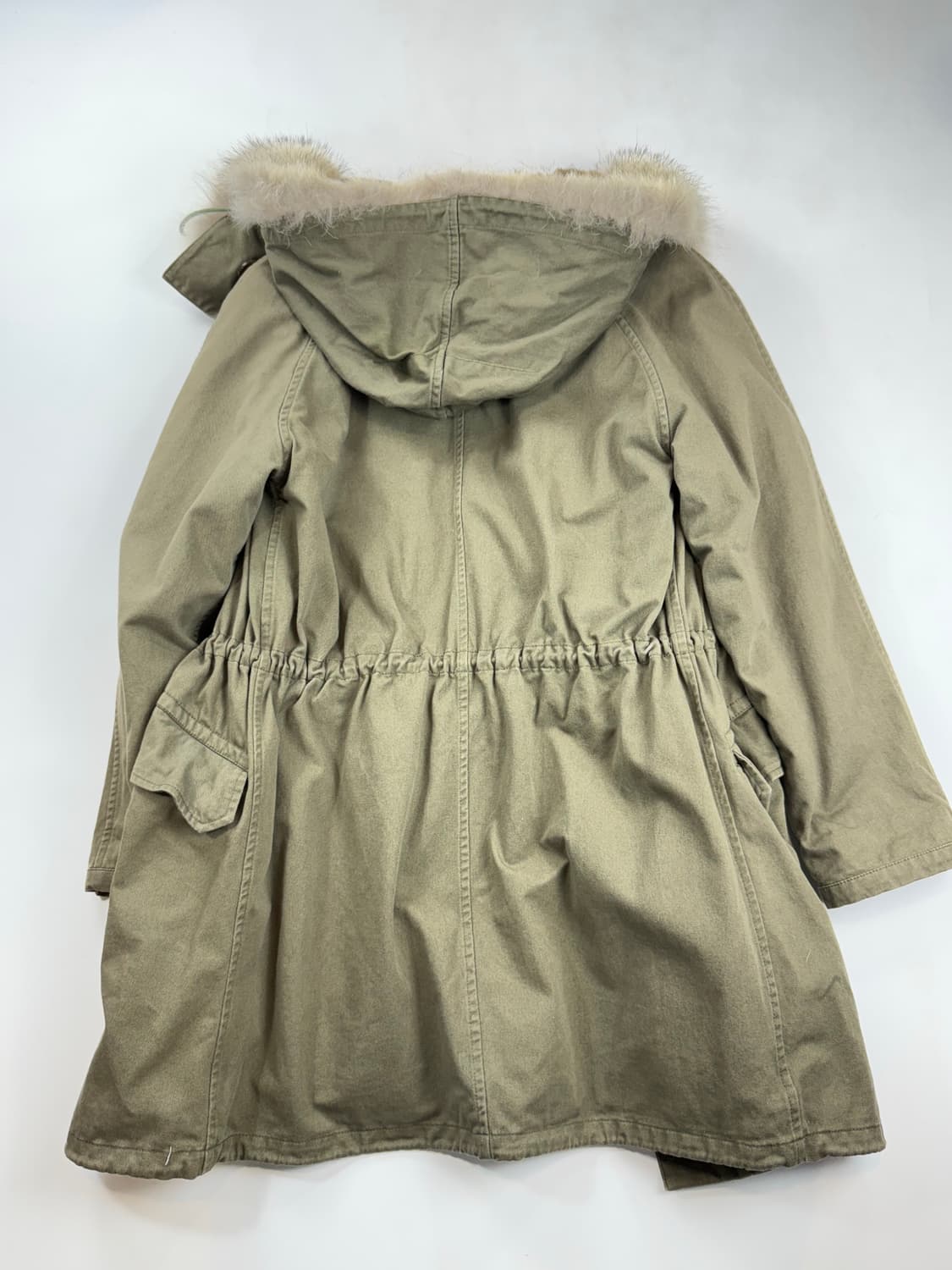 Yves salomon 이브살로몬 아미 코요테퍼 천연모피야상 상품이미지6