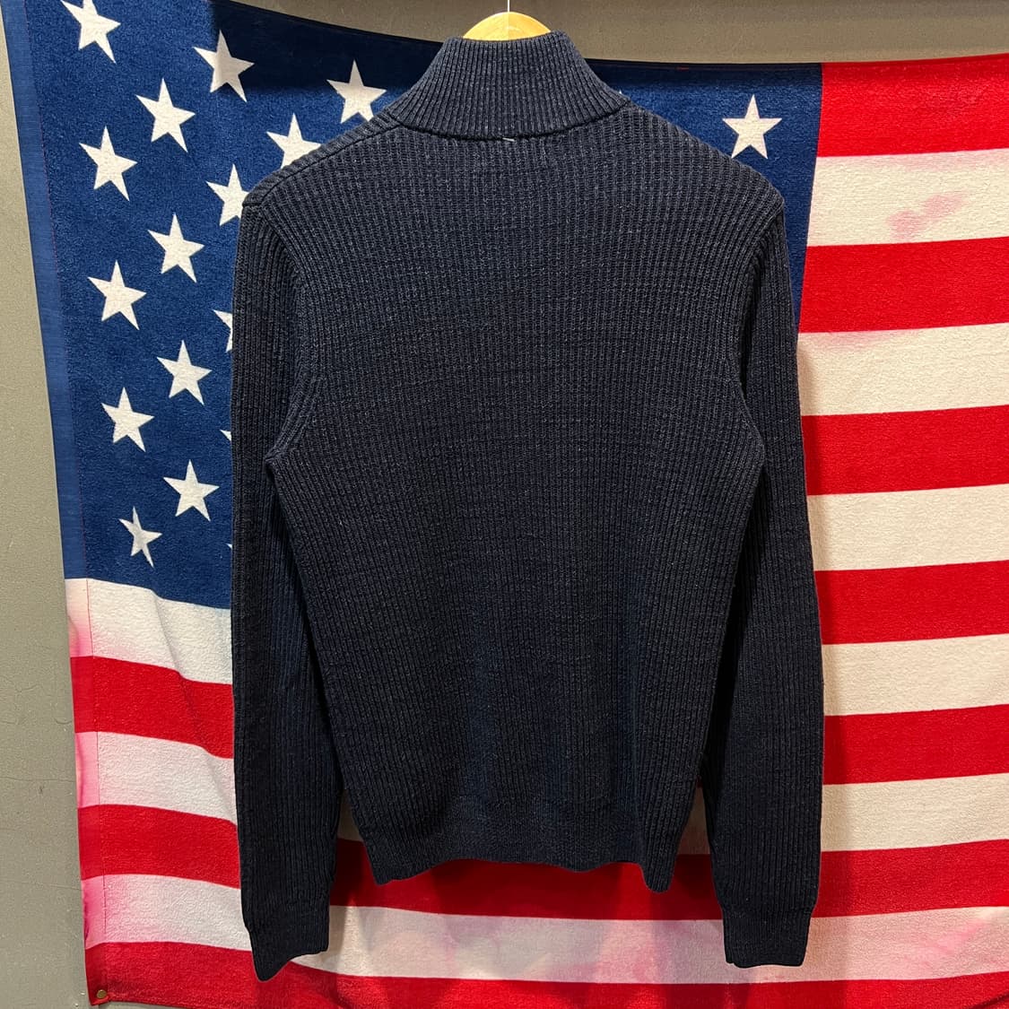 프레드페리 니트집업 상품이미지2