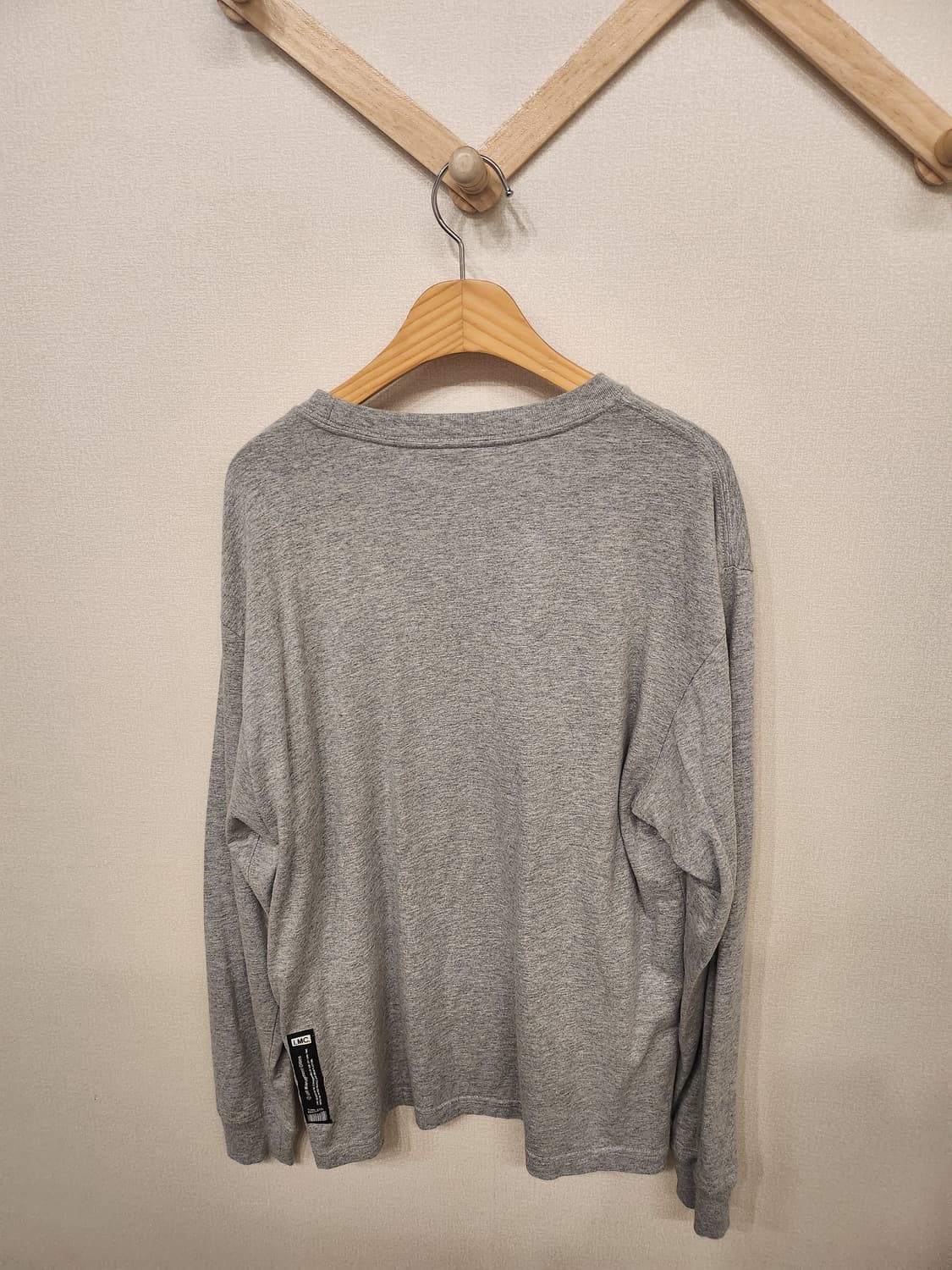 ((엘엠씨 LMC))곰돌이🐻 그레이 회색 롱슬리브 티셔츠 상품이미지4