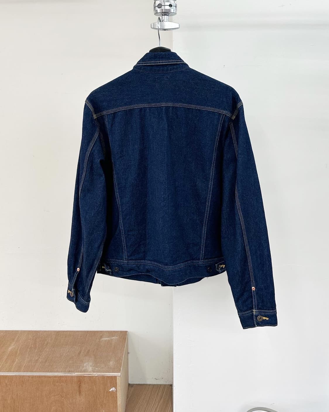 리 데님 센퍼라즈드 포켓 코튼 자켓  상품이미지6