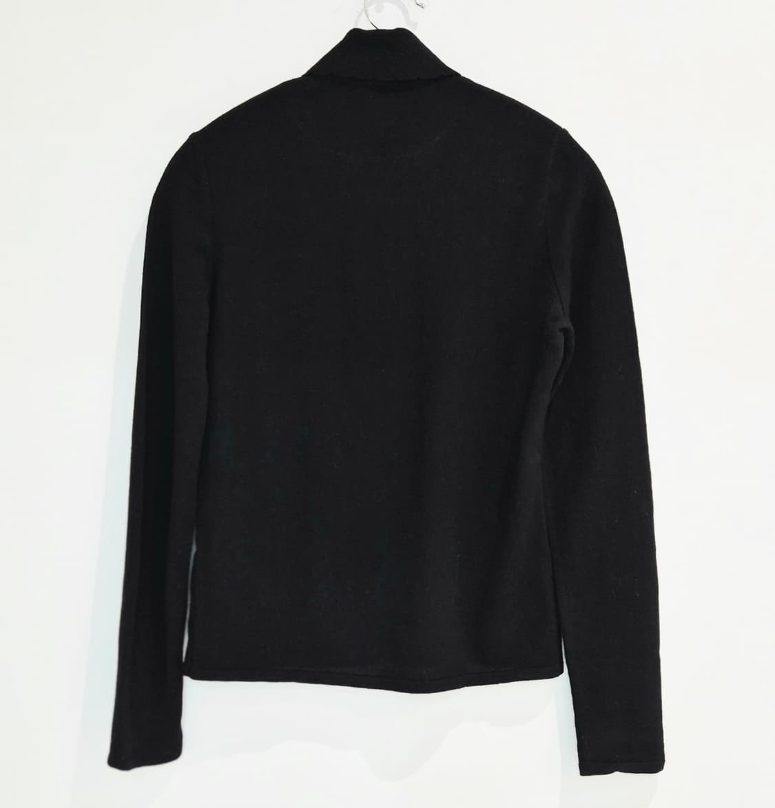 살바토레 페레가모 울 실크 배색 여성 니트 폴로 XS 상품이미지3