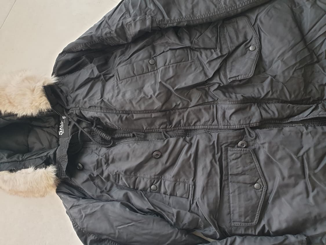 빈티지 남성 퍼 롱패딩 105size 상품이미지2