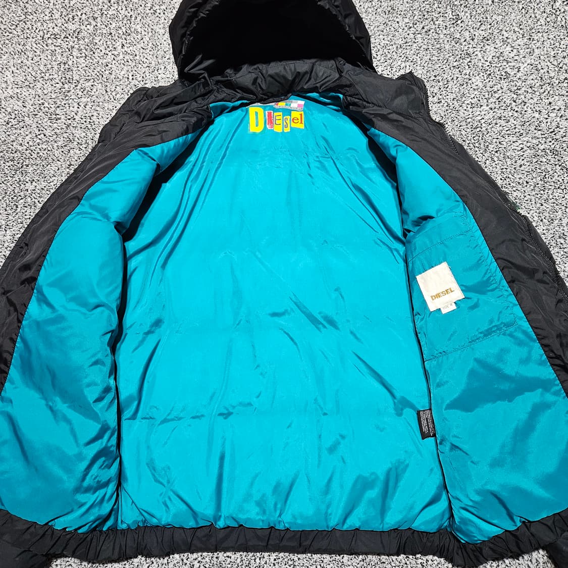 디젤 블랙패딩 상품이미지5