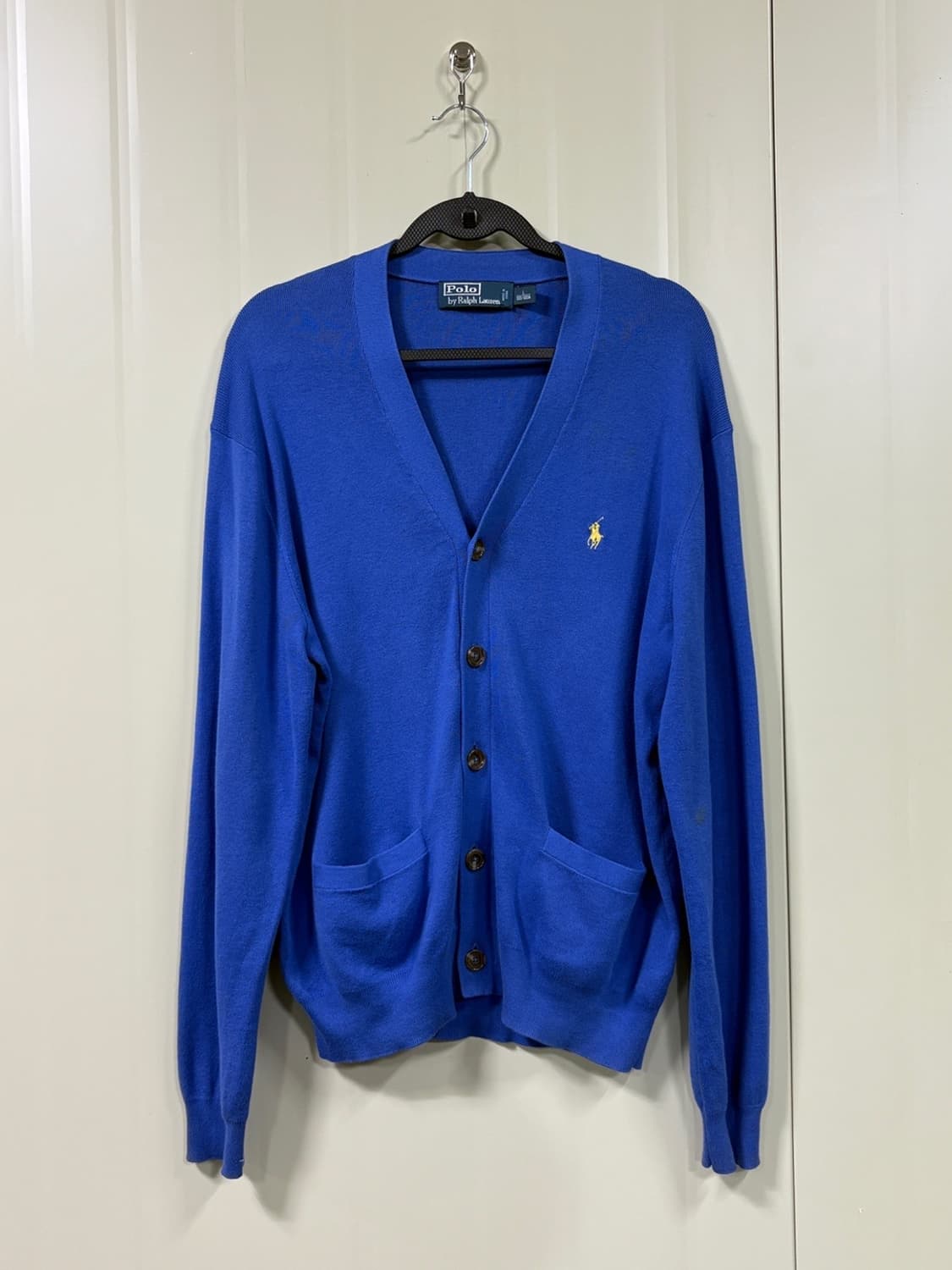 폴로 랄프로렌 블루 가디건 상품이미지1