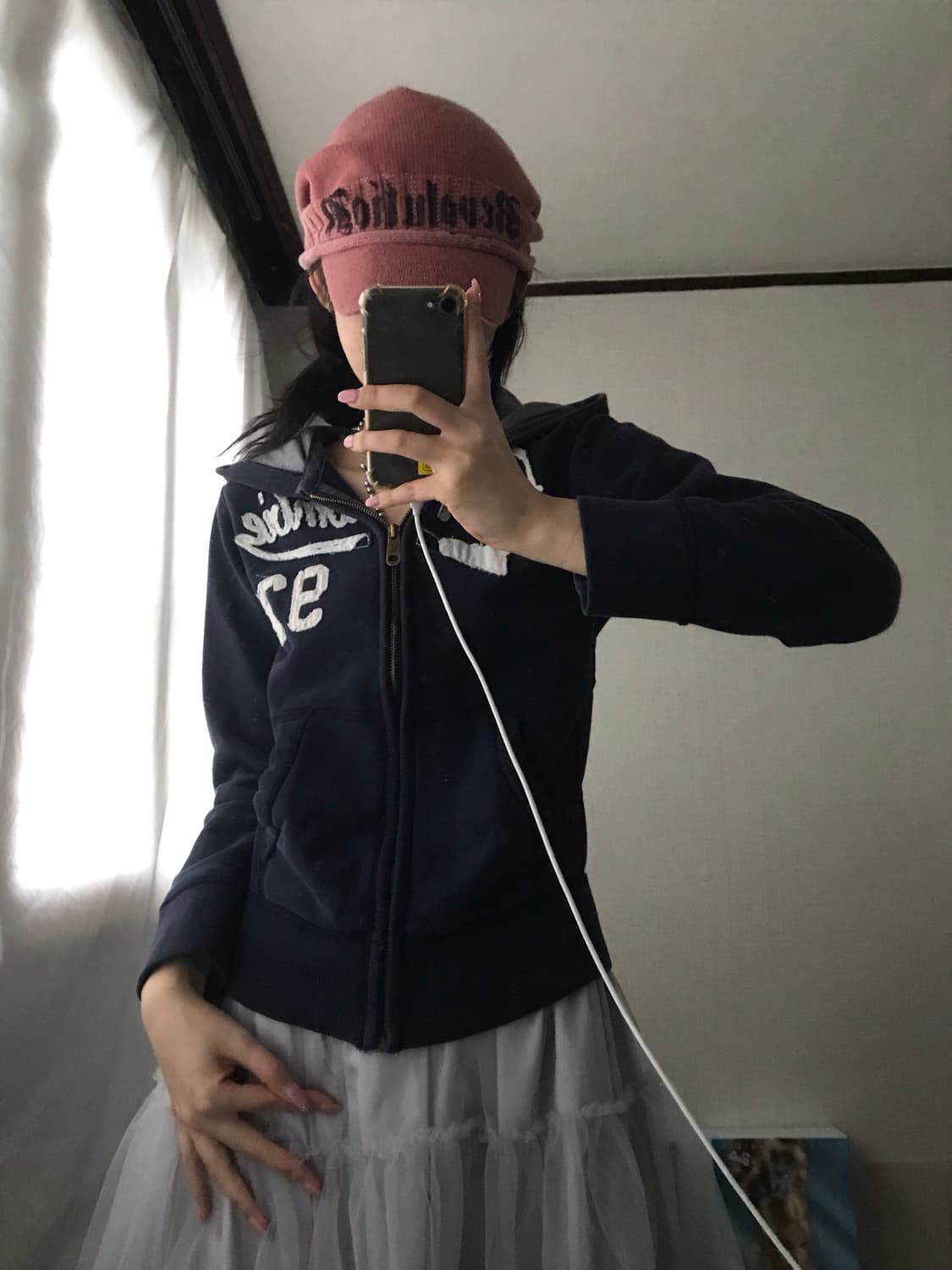 아베크롬비 네이비 후드집업 상품이미지4