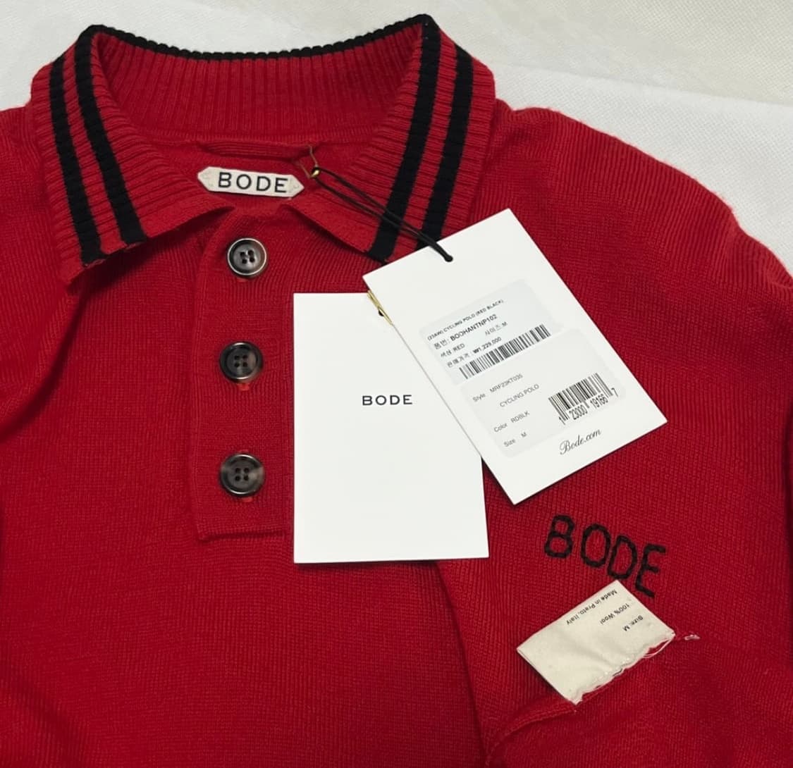 Bode 메리노 울 니트 m 사이즈 상품이미지3
