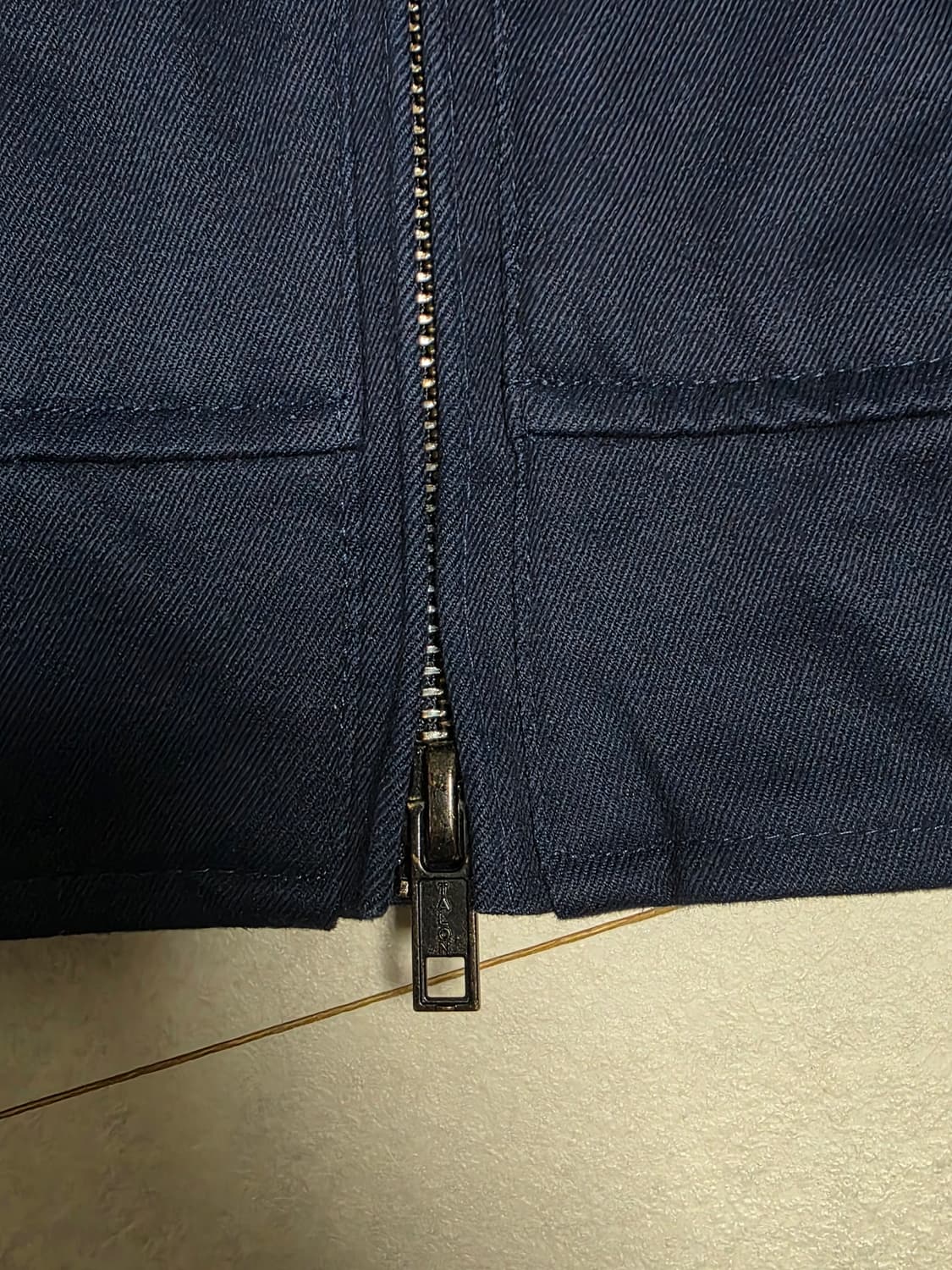 브룩스 브라더스 네이비 블루종 자켓 L 블루종 바라쿠다 바이스윙 해링턴 상품이미지4