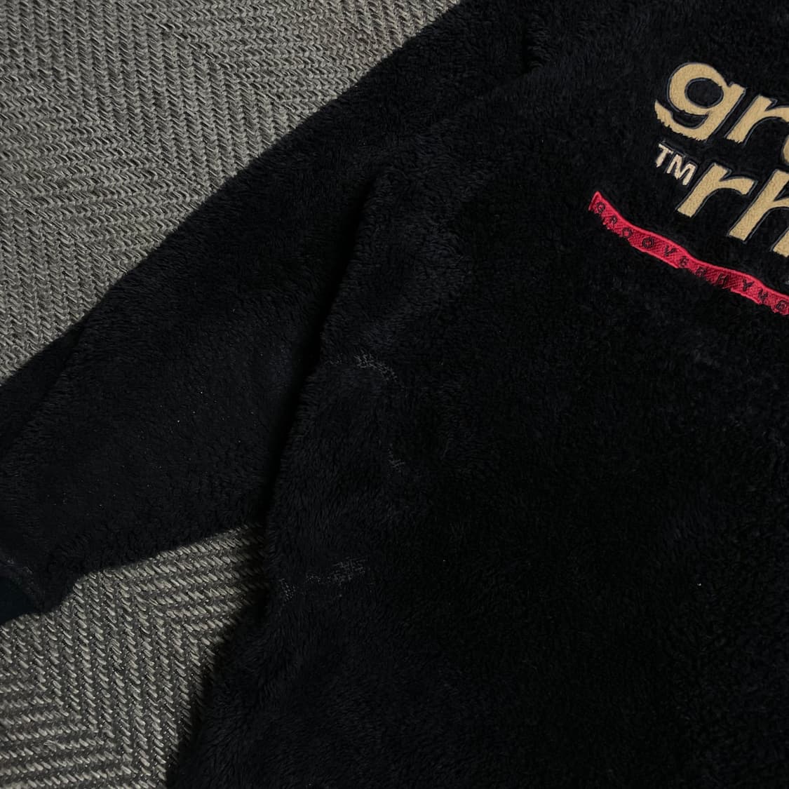 Groove Rhyme 하이넥 쉐르파 플리스 아노락 반집업o 5273 상품이미지2