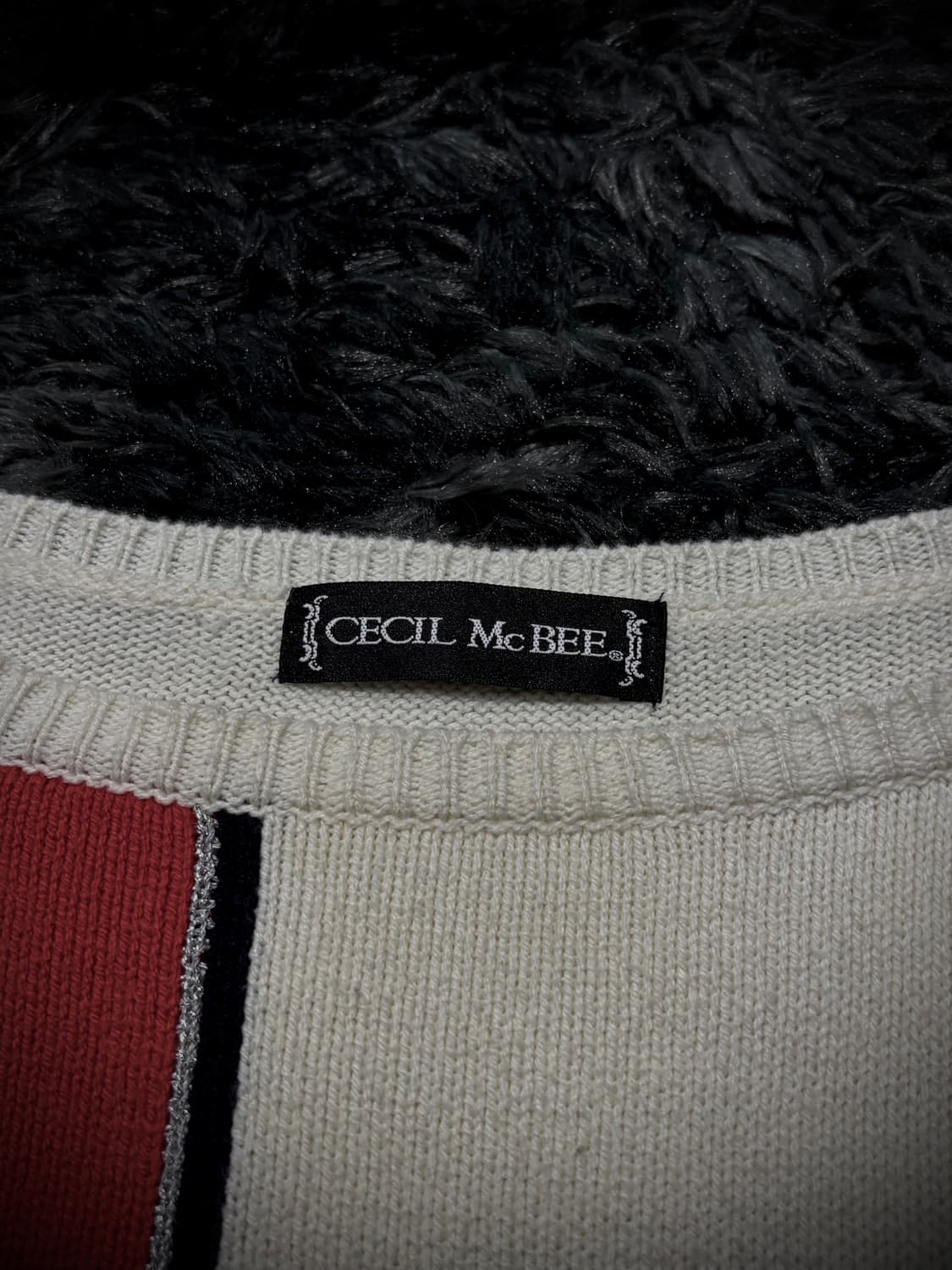 Cecil McBee 유니온잭 그래픽 니트 상품이미지9