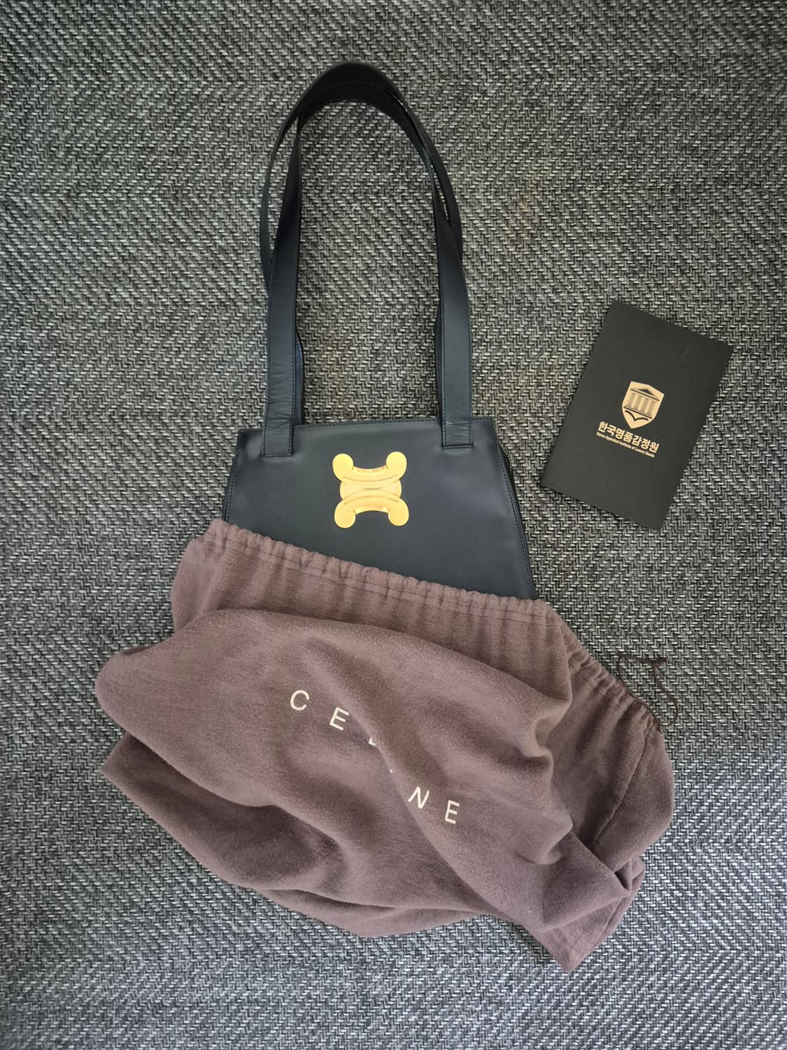 셀린느 트리오페 빈티지 숄더백 상품이미지3