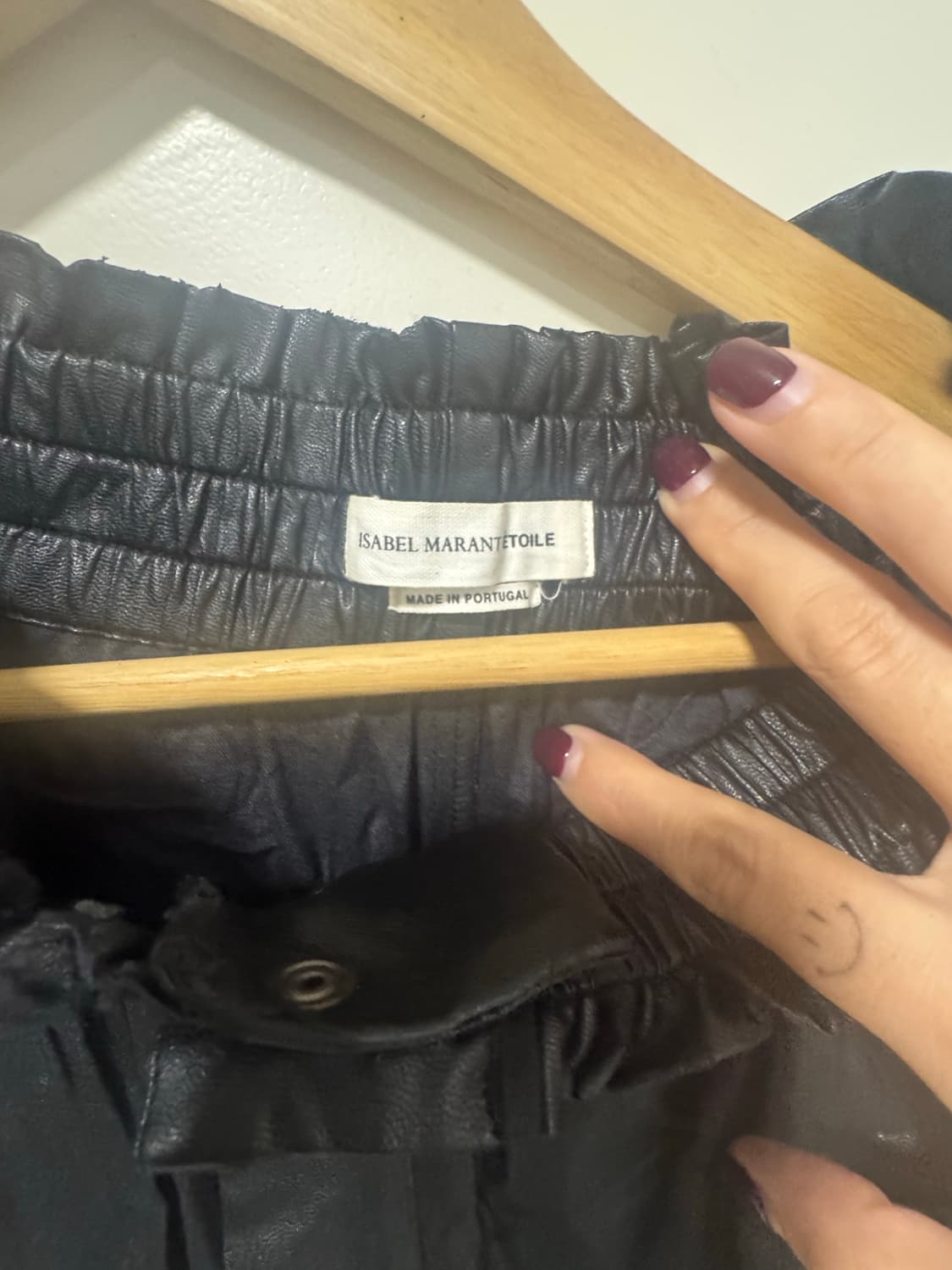 이자벨마랑 Faux Leather 반바지  상품이미지3