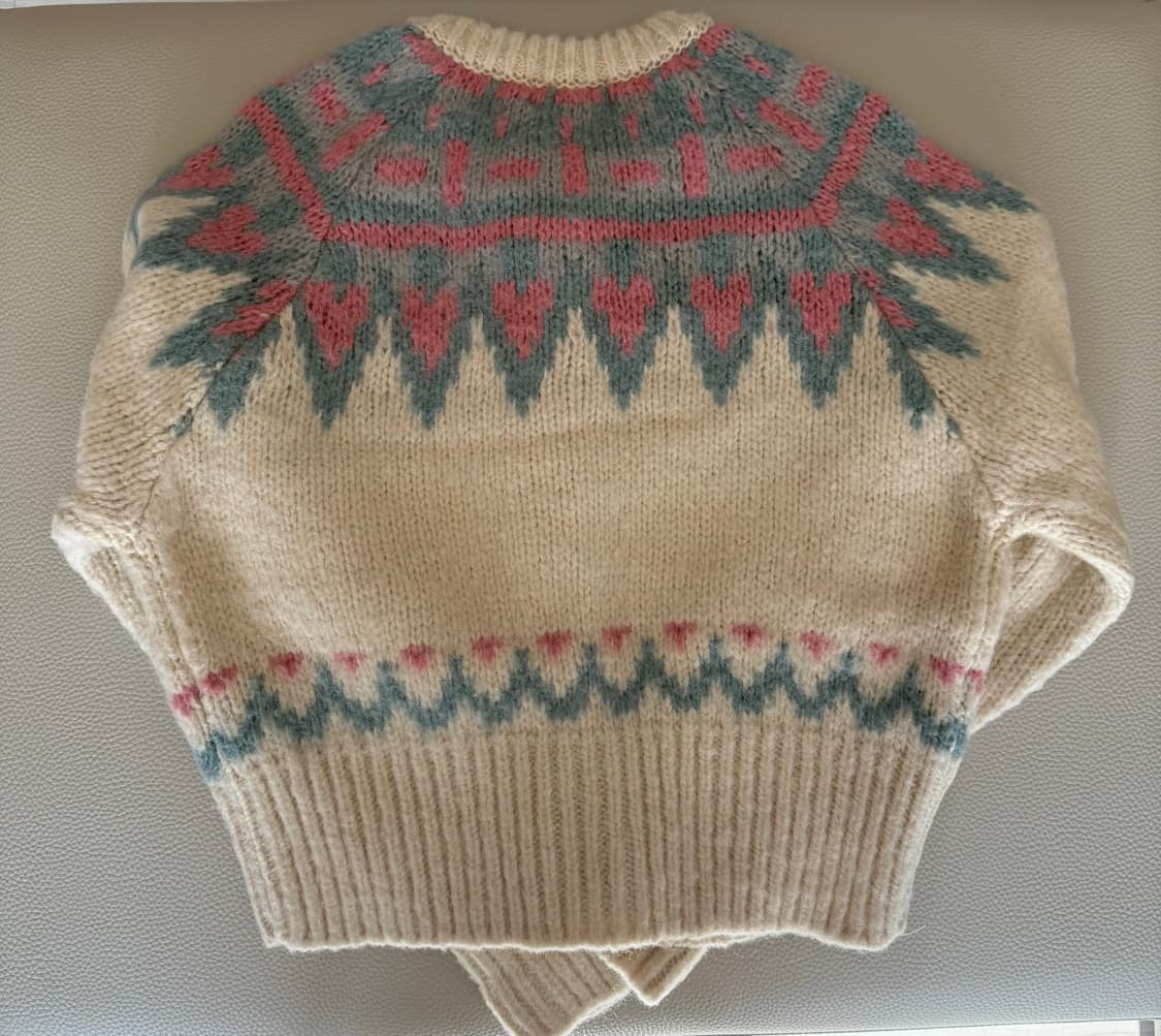 리엘 노르딕 니트 가디건 상품이미지3