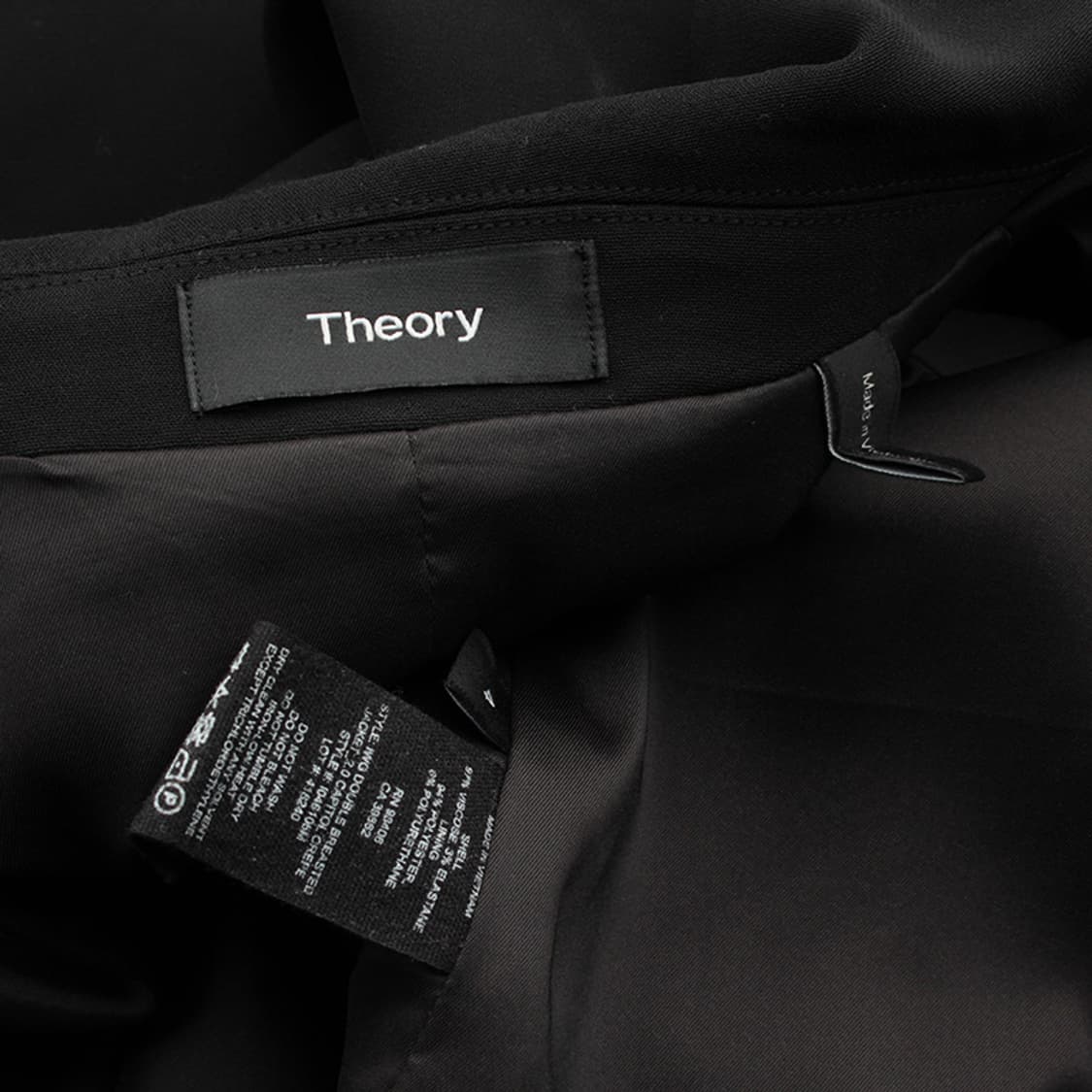 띠어리 블랙 더블버튼 자켓 77 상품이미지3