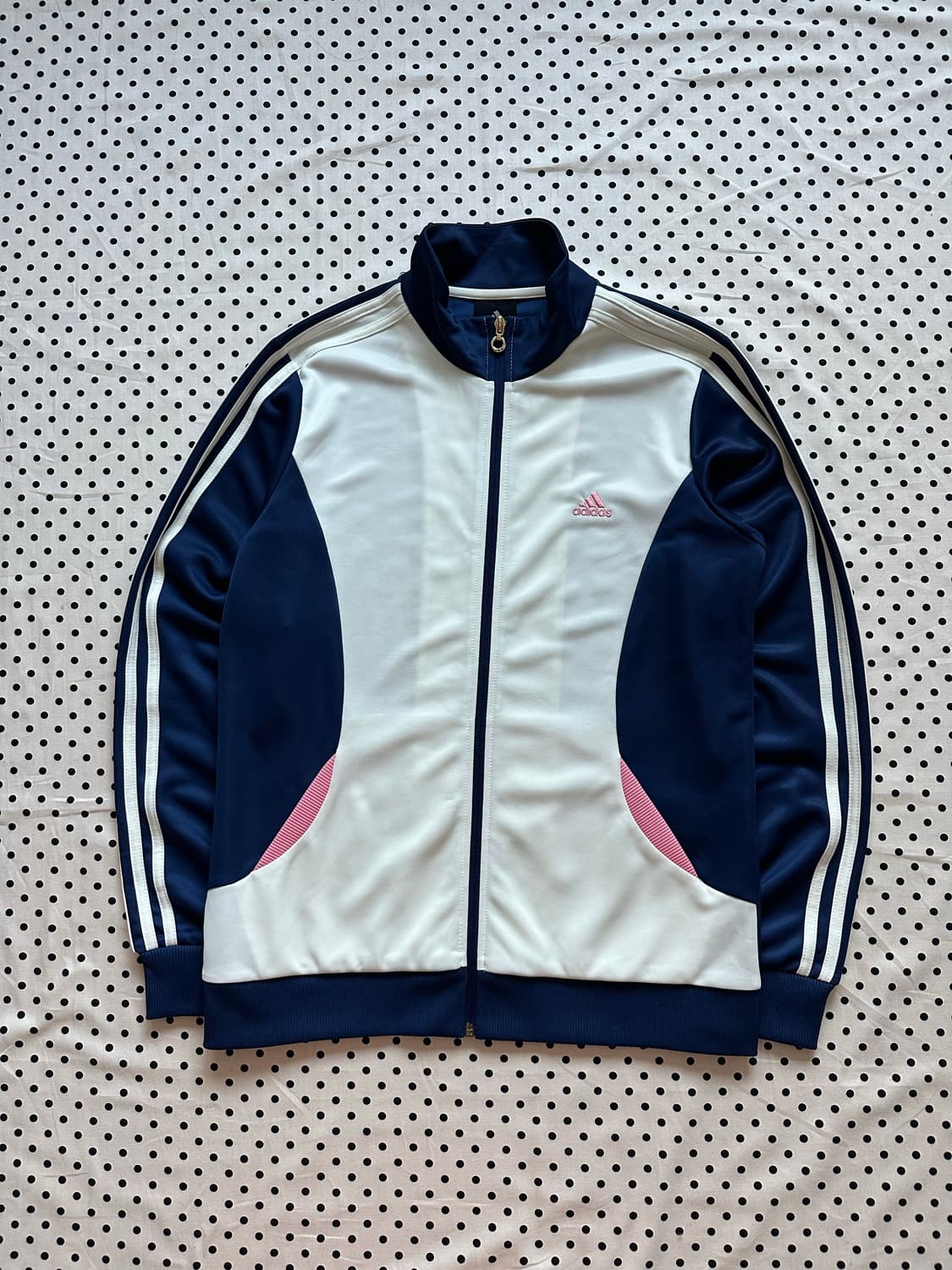 아디다스 트랙탑 져지 네이비핑크 희귀져지 상품이미지2