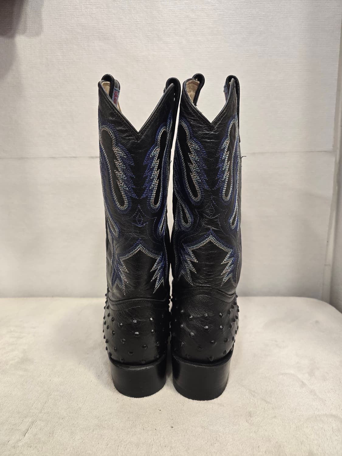 Red river 남성용 블랙 웨스턴 카우보이 부츠 250 상품이미지5