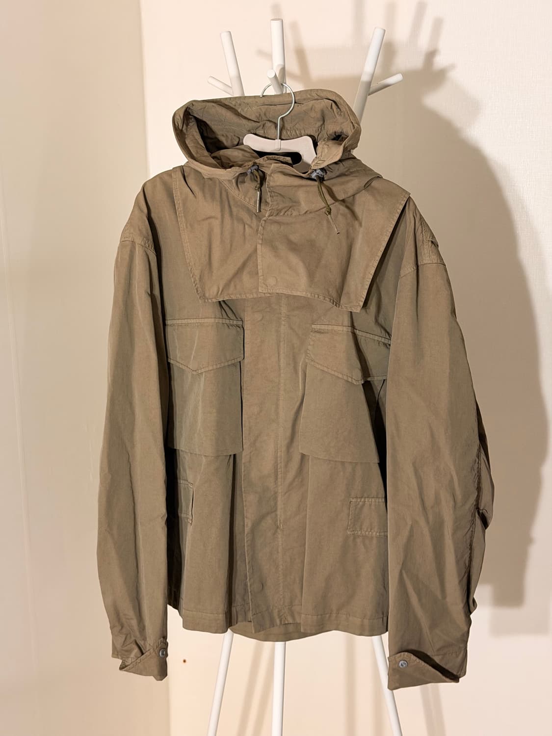 [50] 아워레가시 필드 자켓 아미 그린 하이 트위스트 솔라로 새상품 상품이미지4