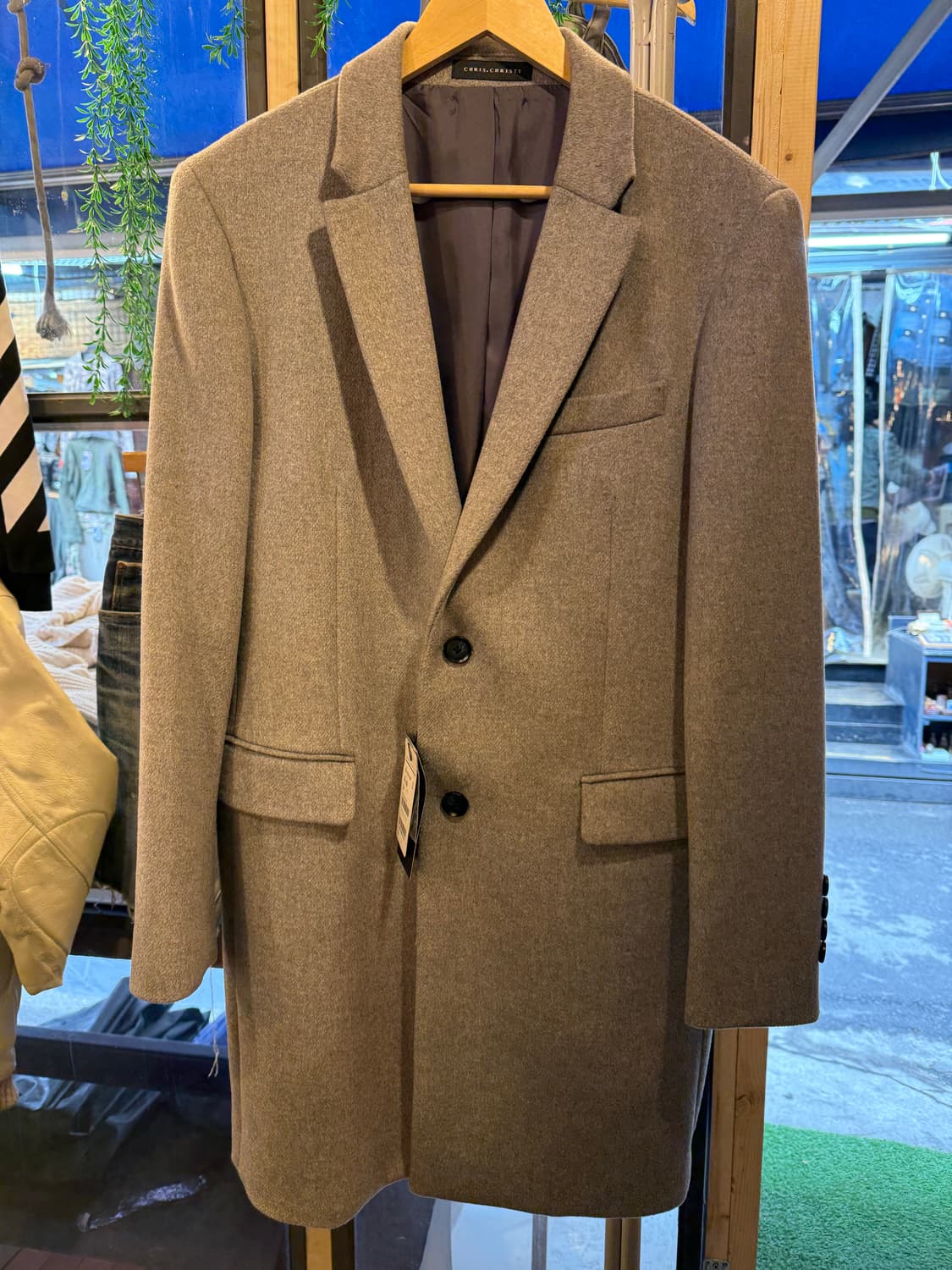 크리스크리스티 그레이 코트 상품이미지1