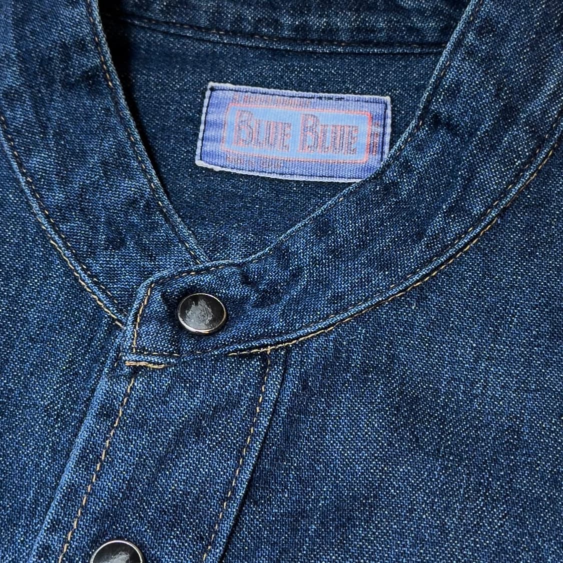 블루블루 Japan 인디고 데님 셔츠 상품이미지5