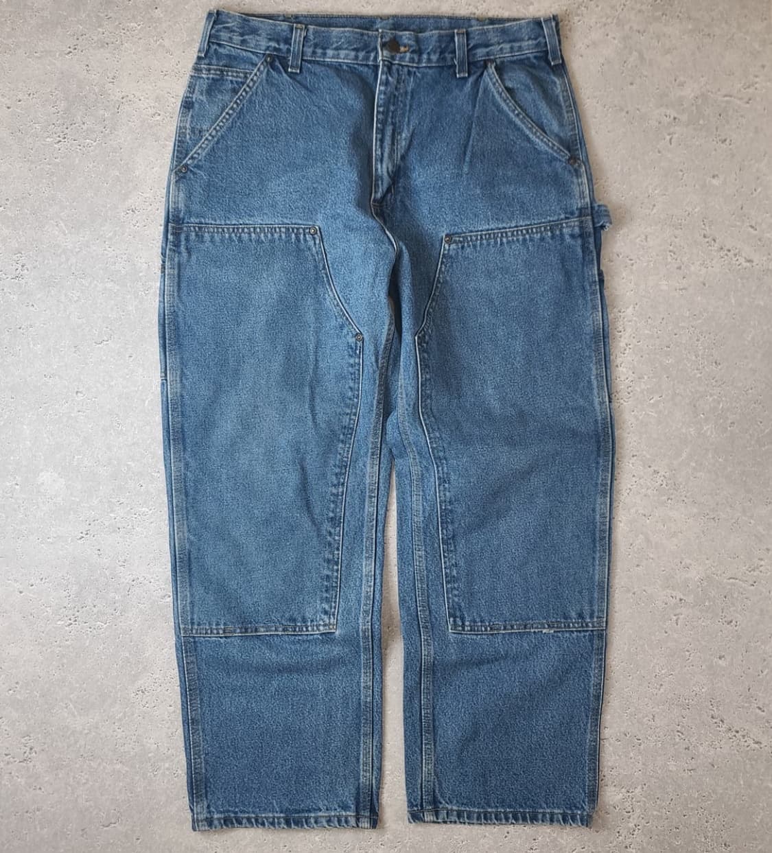 빈티지 칼하트 더블니 데님 팬츠 상품이미지1